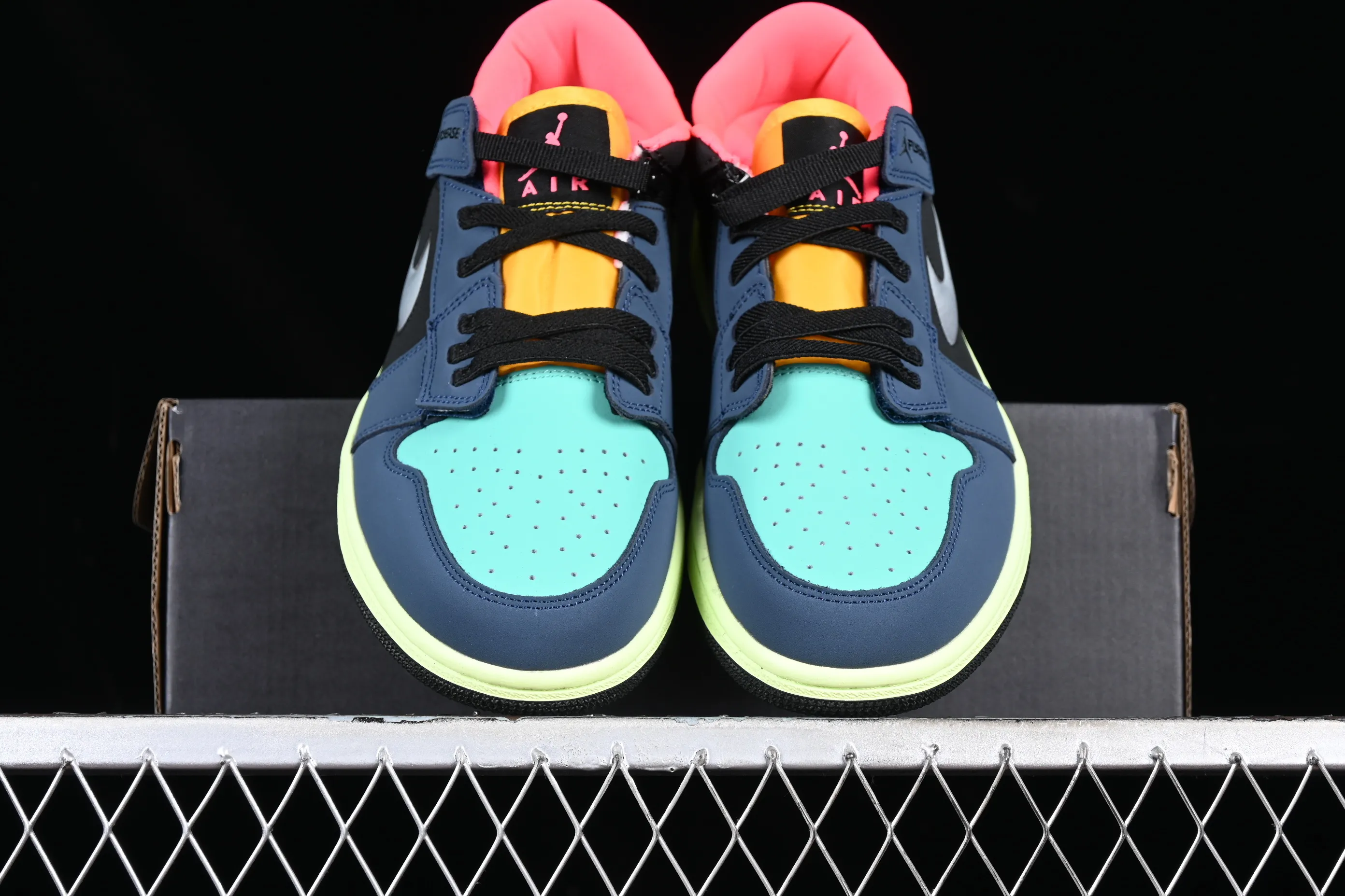 All categories Air Jordan Jordan series basketball shoes Air Jordan 1 Low Air Jordan 1 Low FlyEase "Bio Hack" AJ1 Joe 1 color stitching new low-top basketball shoes DM1206-201